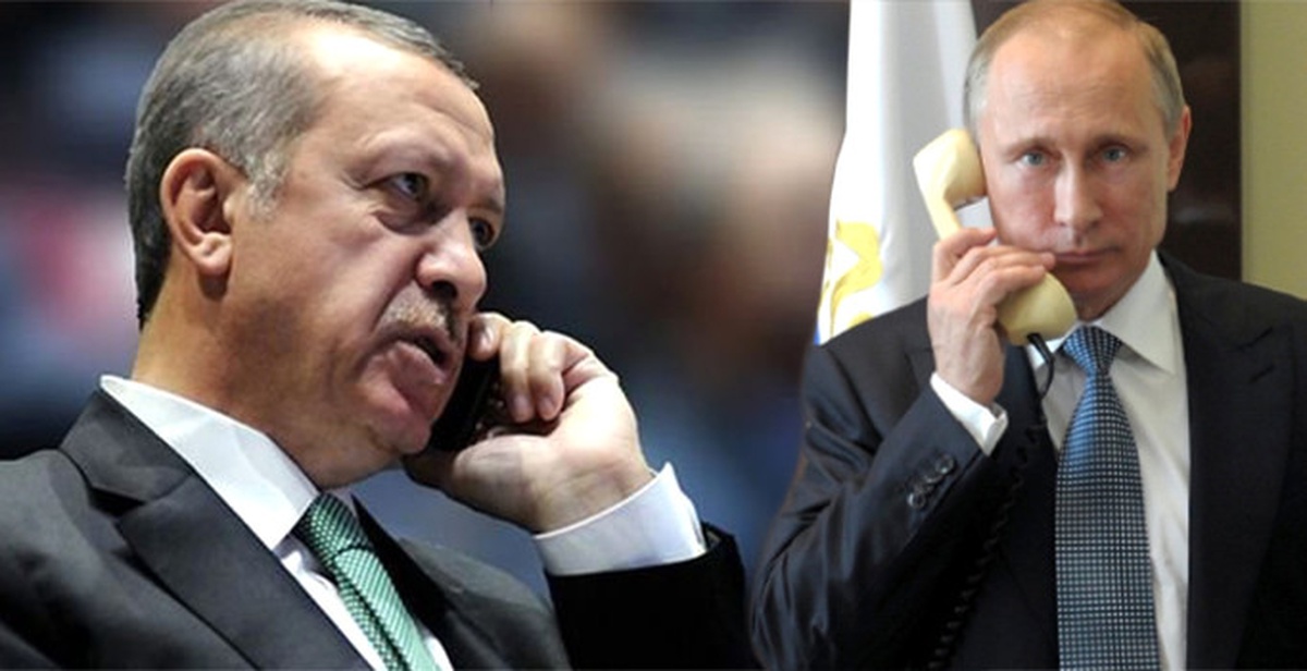 Cumhurbaşkanı Erdoğan ile Putin Telefonda Görüştü