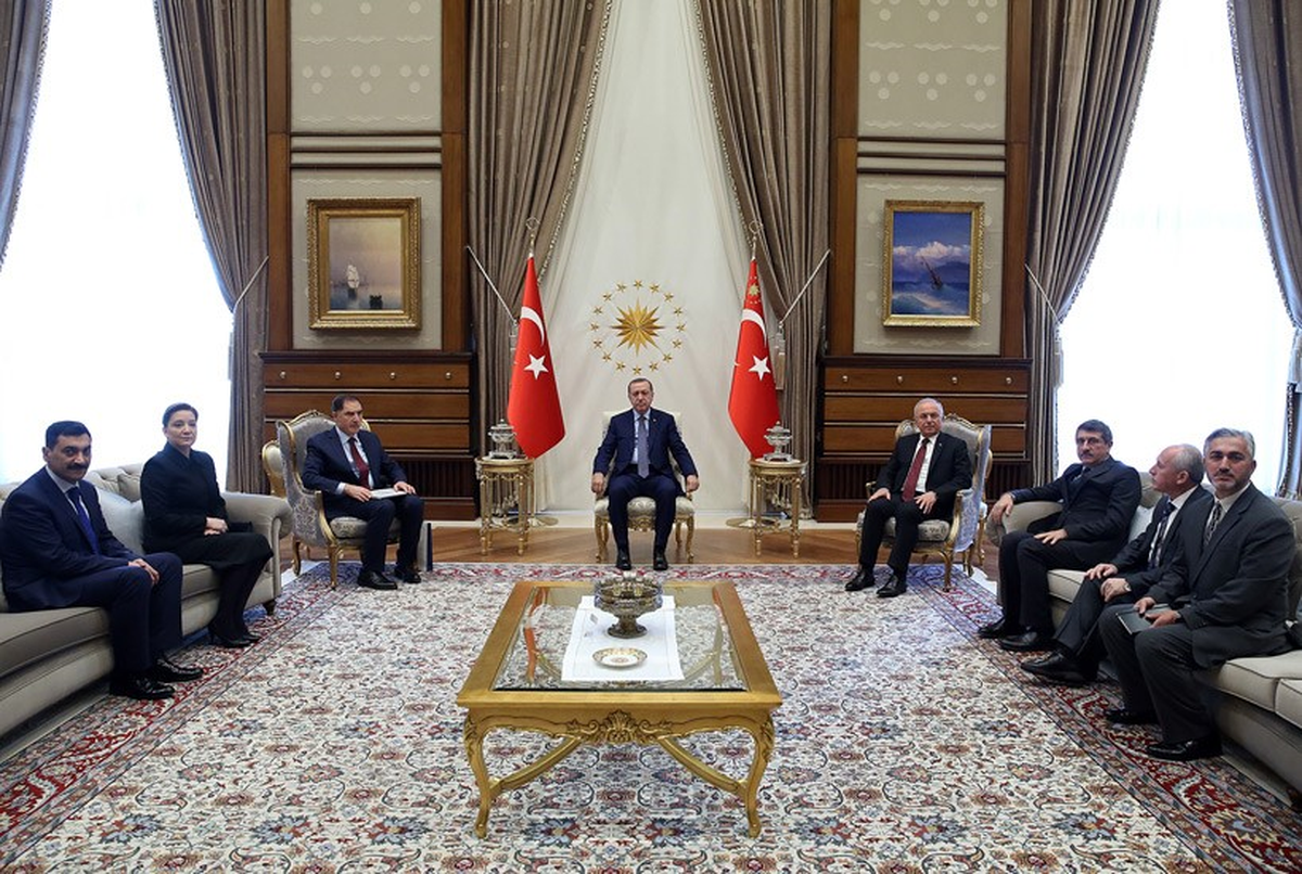 Cumhurbaşkanı Erdoğan, Kamu Baş Denetçisi Malkoç\'u Kabul Etti
