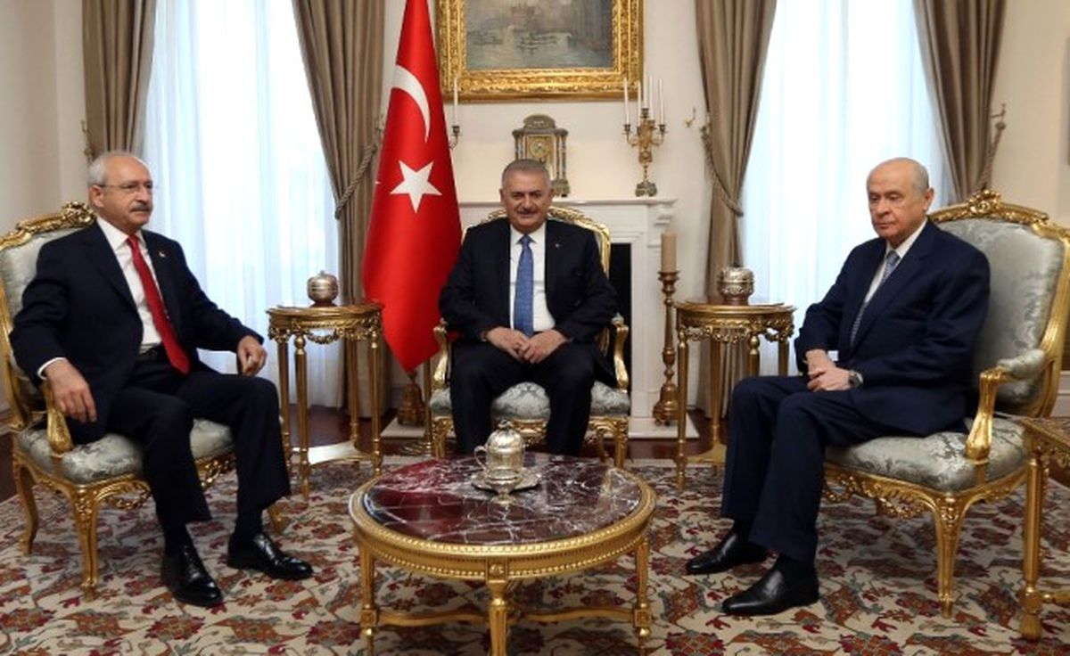 Dha Ankara - Liderler Çankaya Köşkü\'nde Terör Gündemiyle Buluştu (1)