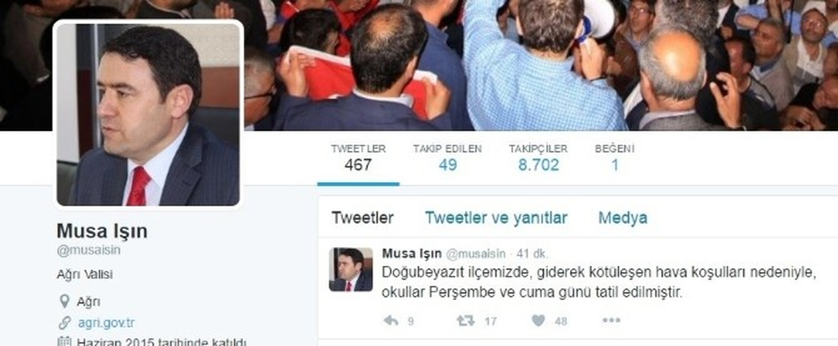 Doğubayazıt\'ta Okullar 2 Gün Tatil Edildi