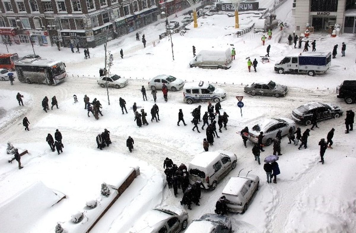 Erzurum\'da Okullar Yarın da Tatil Edildi