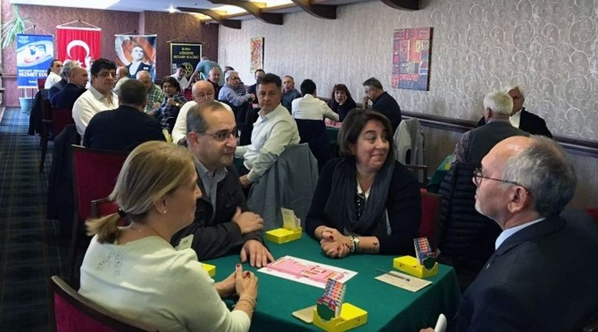 Gökdere Rotary\'den Briç Turnuvası