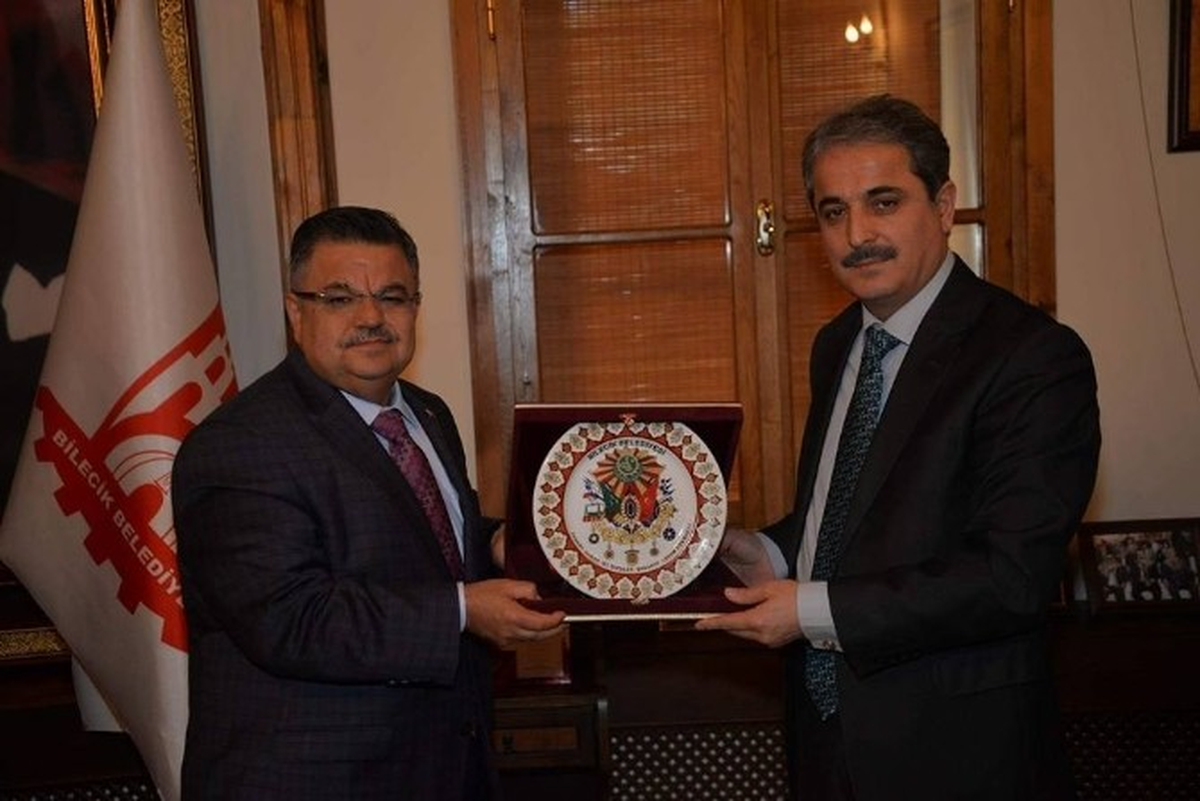 İlçe Milli Eğitim Müdürü Çelik\'ten Başkan Yağcı\'ya Ziyaret