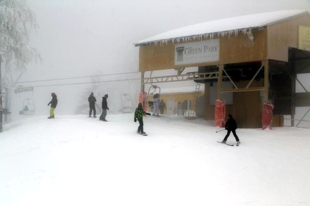 Kartepe\'de Kar Kalınlığı 110 Santime Ulaştı