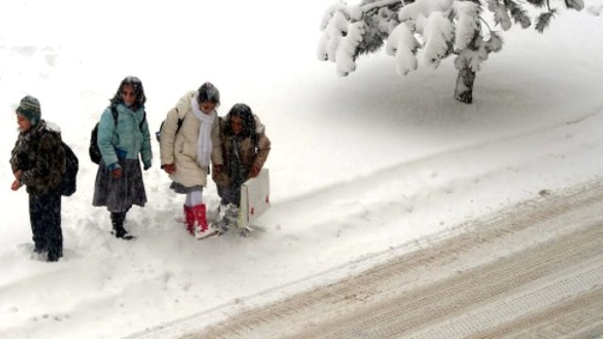 Kastamonu\'da Eğitime Kar Engeli