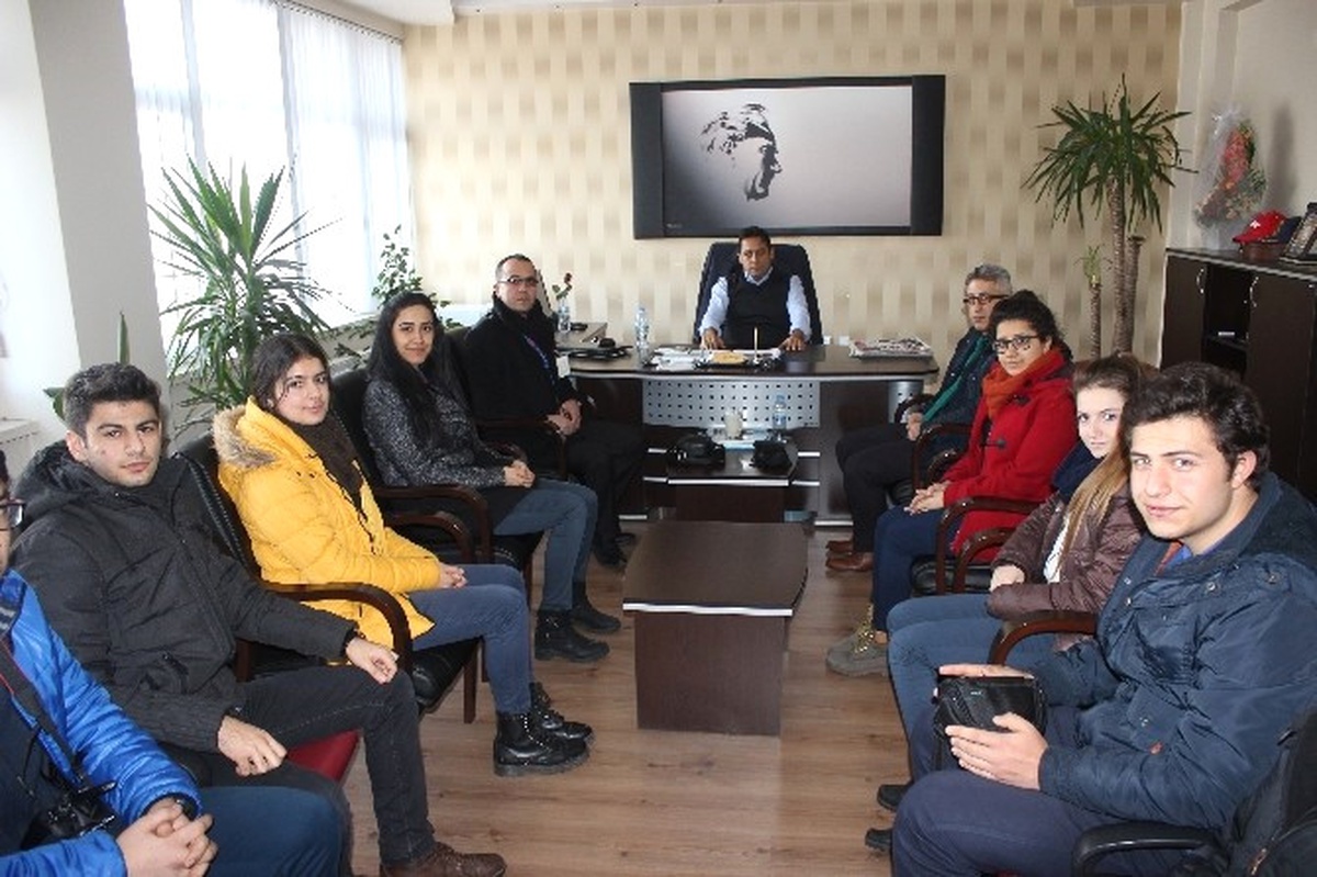 Kayseri Lisesi Öğrencilerinden Anlamlı Ziyaret
