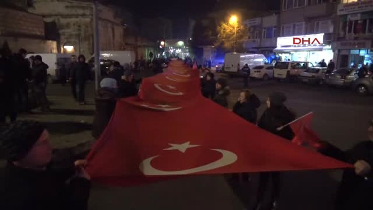 Kırklareli\'de 3 Bin Kişi Yürüyüşle Terörü Lanetledi