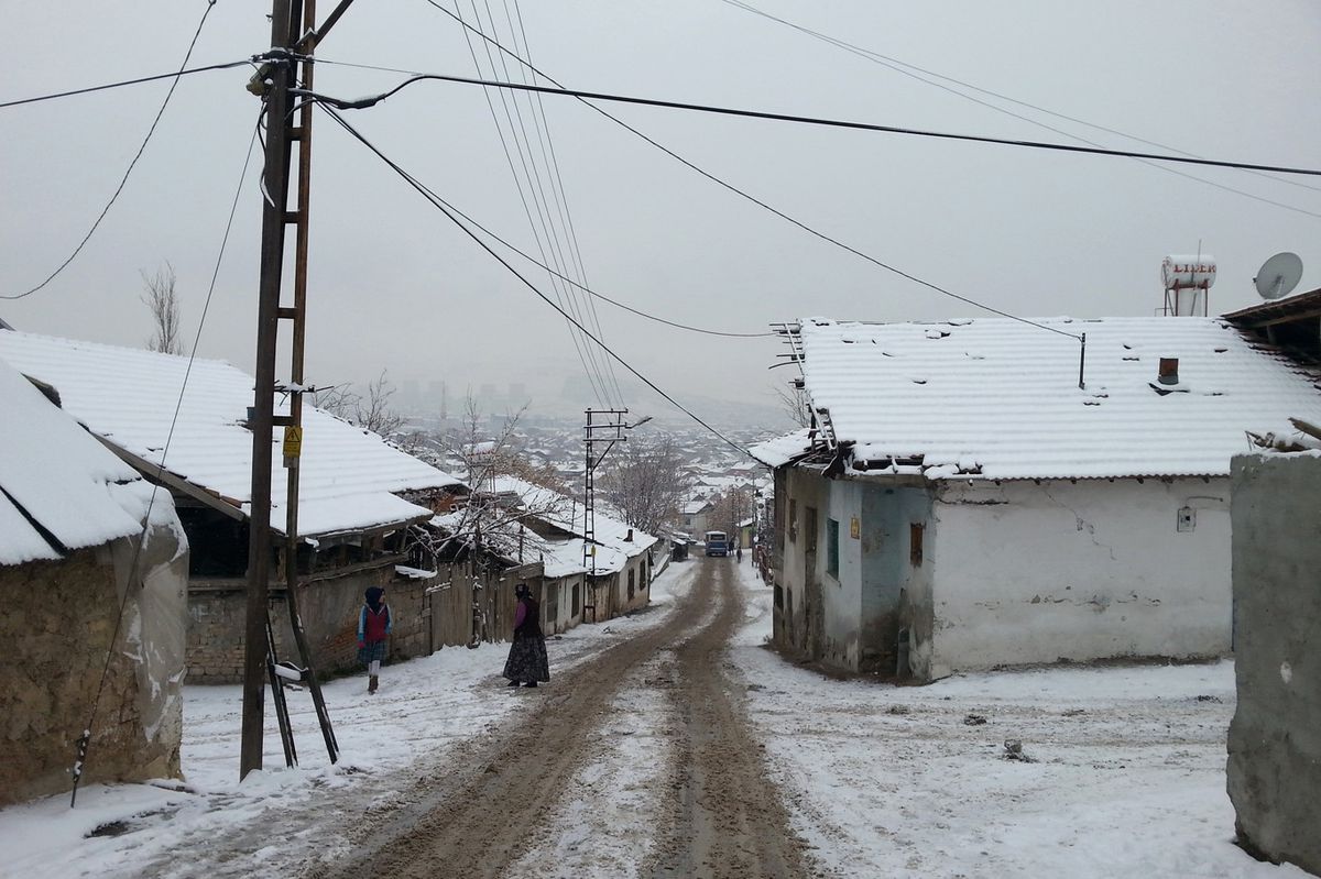 Kulp\'ta Eğitime Kar Engeli