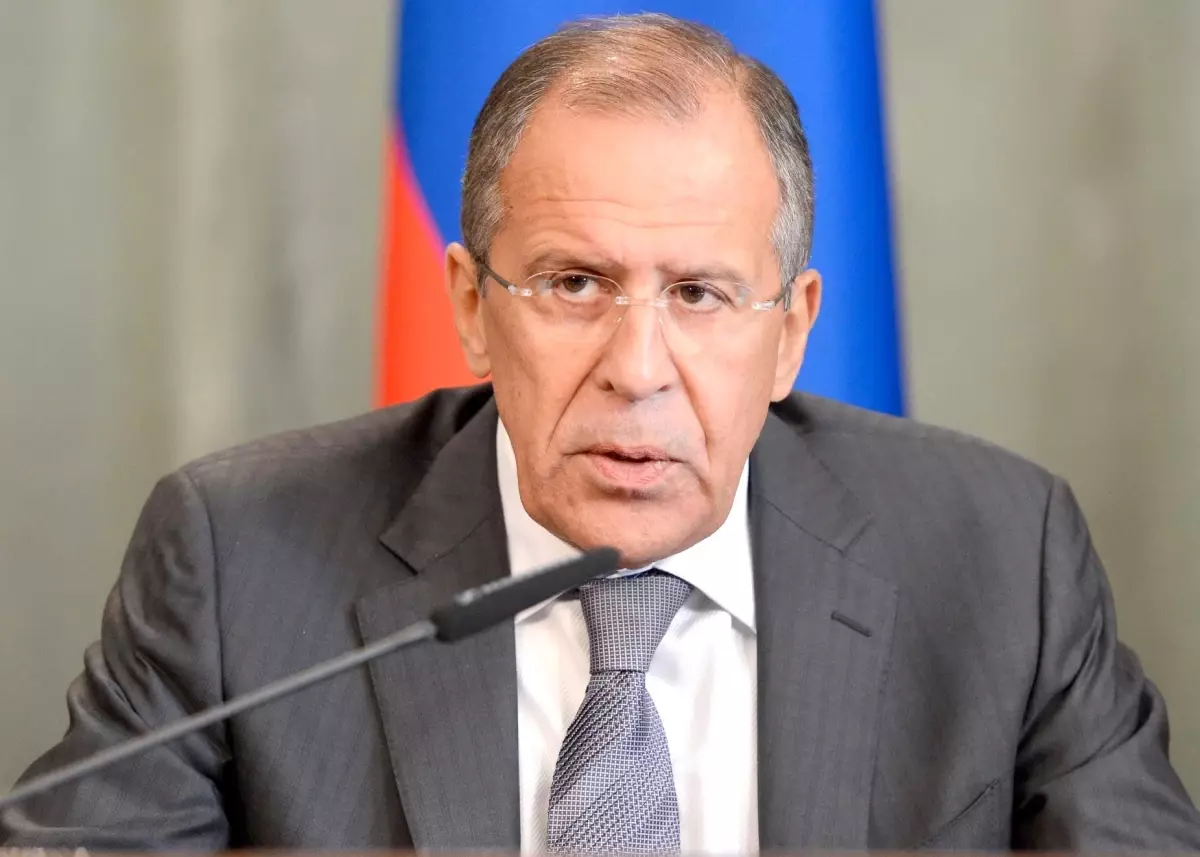 Lavrov: "Terörle Mücadelede Türkiye ile Hemfikiriz"