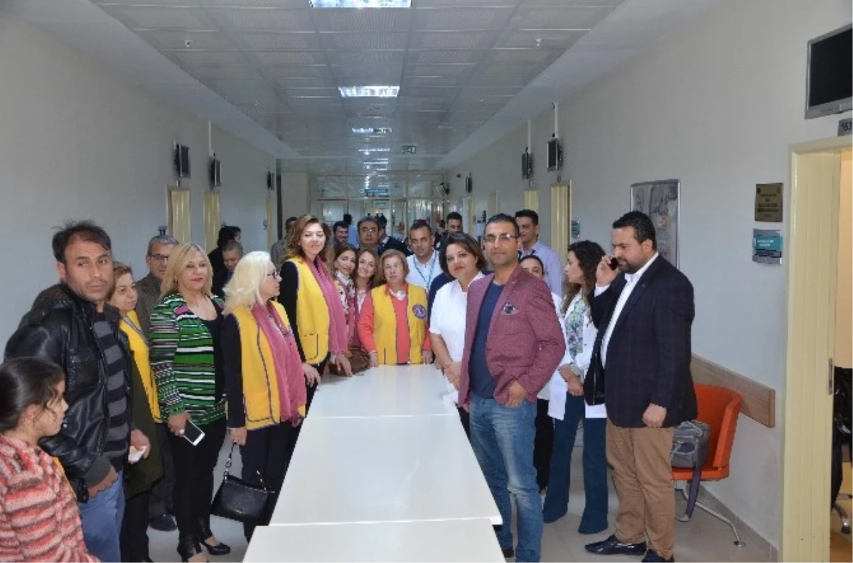 Lions Kulübünden Kozan Devlet Hastanesi\'ne Göz Polikliniği Cihazları