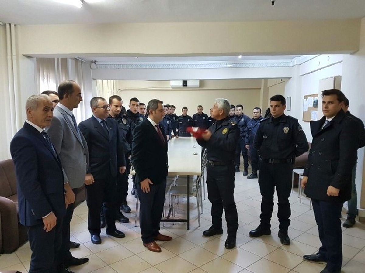 MHP Süleymanpaşa İlçe Başkanlığı\'ndan Çevik Kuvvet Merkezi\'ne Ziyaret
