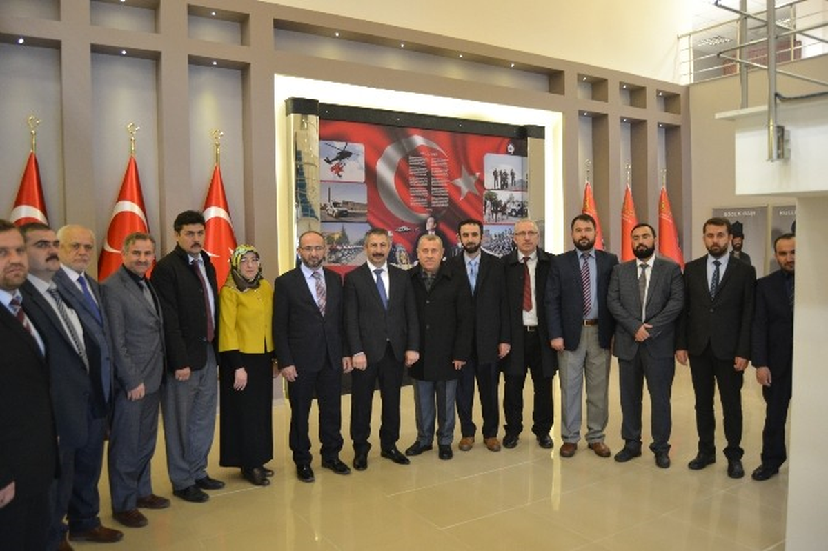 Müftülük Personellerinden İl Emniyet Müdürü Dinç\'e Başsağlığı Ziyareti
