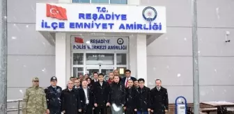 Reşadiye'de Polise Destek