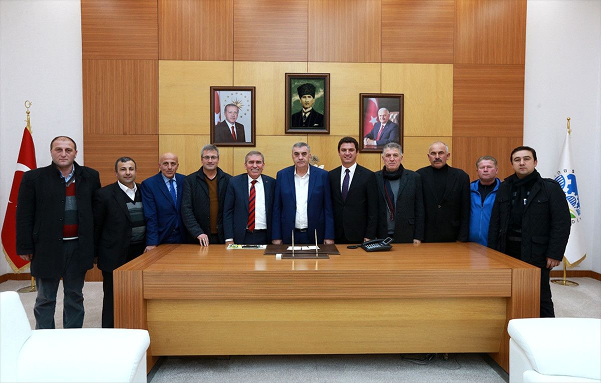 Sakarya Büyükşehir Belediye Başkanı Toçoğlu\'na Ziyaret