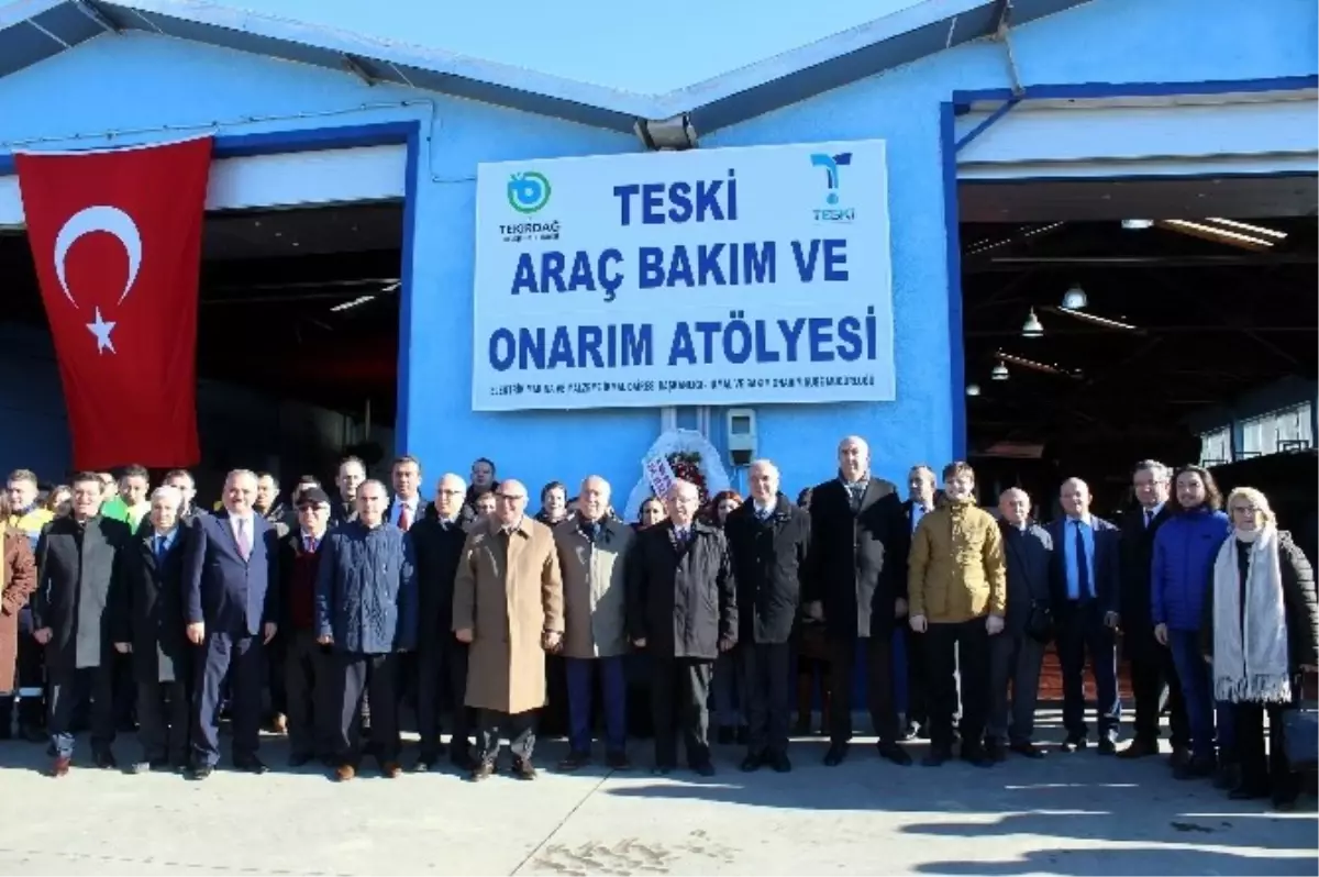 Teski\'nin Araç Bakım ve Onarım Tesisi Açıldı