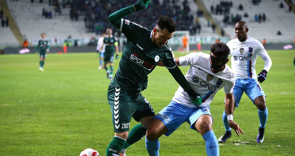 Türkiye Kupası'nda Atiker Konyaspor ile Trabzonspor 0-0 Berabere Kaldı