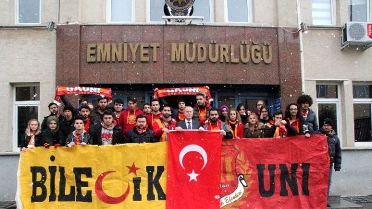 Ultraslan Bilecik Uni\'den İl Emniyet Müdürü Namal\'a Taziye Ziyareti