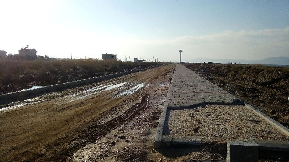 Umurbey\'de Kordon Yolu Çalışmaları Başladı