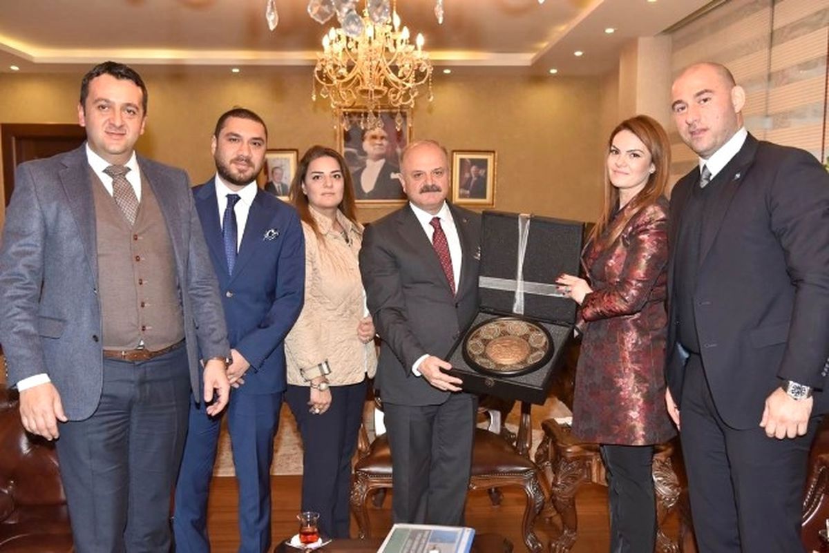 Vali Çakacak, Tügiad Çukurova Şubesi Yönetimini Kabul Etti