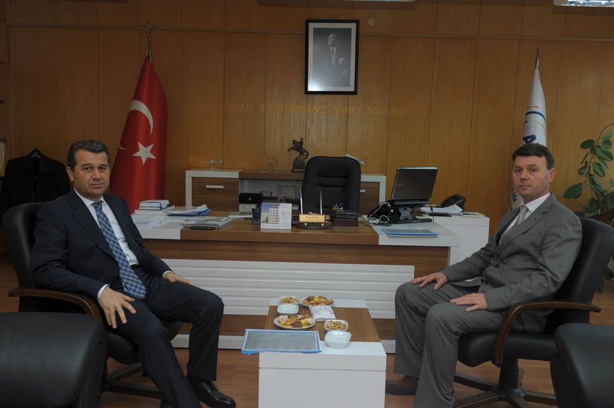 Vali Çelik, Afad\'ı Ziyaret Etti