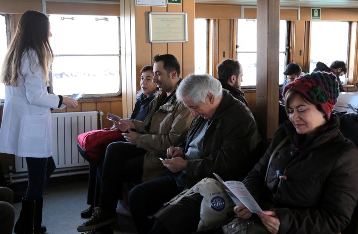 Vapur Yolcularına Diyabet Etkinliği