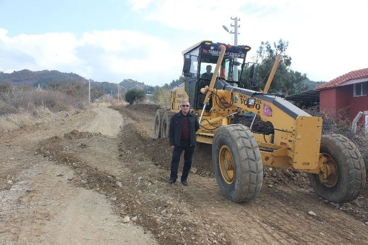 Yayla Mahallesi\'nde Yol Çalışması