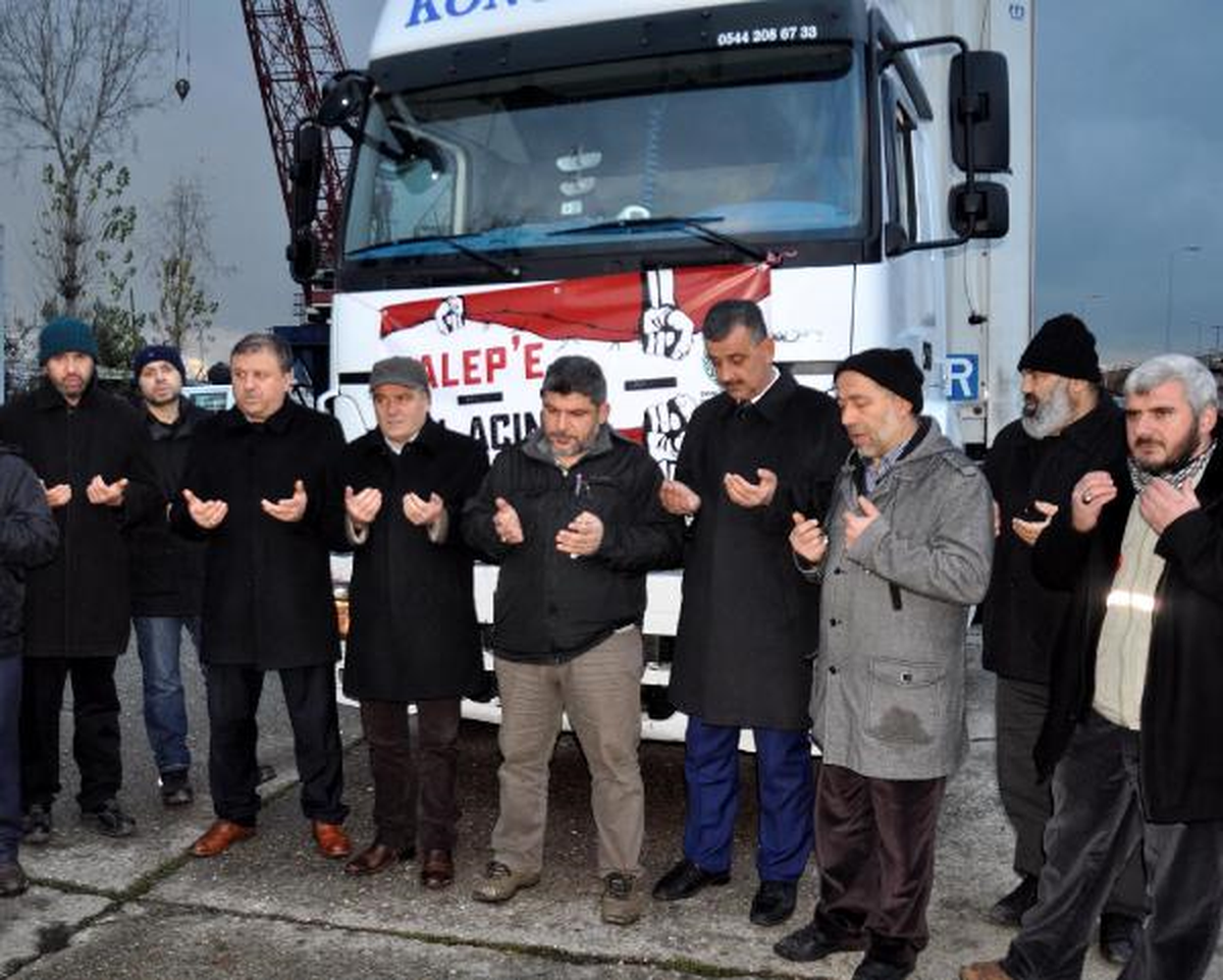 Zonguldak\'tan Halep\'e 500 Çuval Un