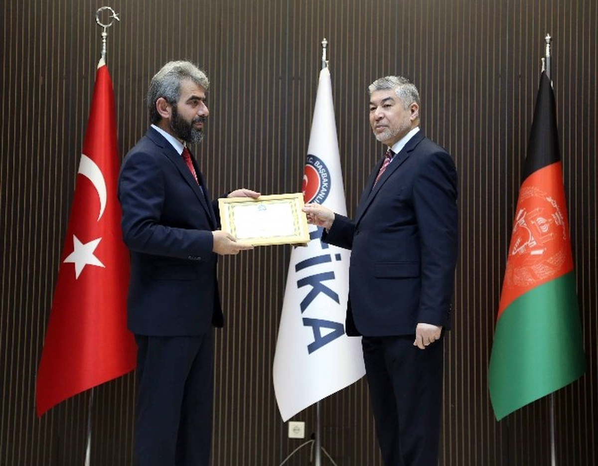 Afganistan Milli Eğitim Bakanından Tika\'ya Teşekkür