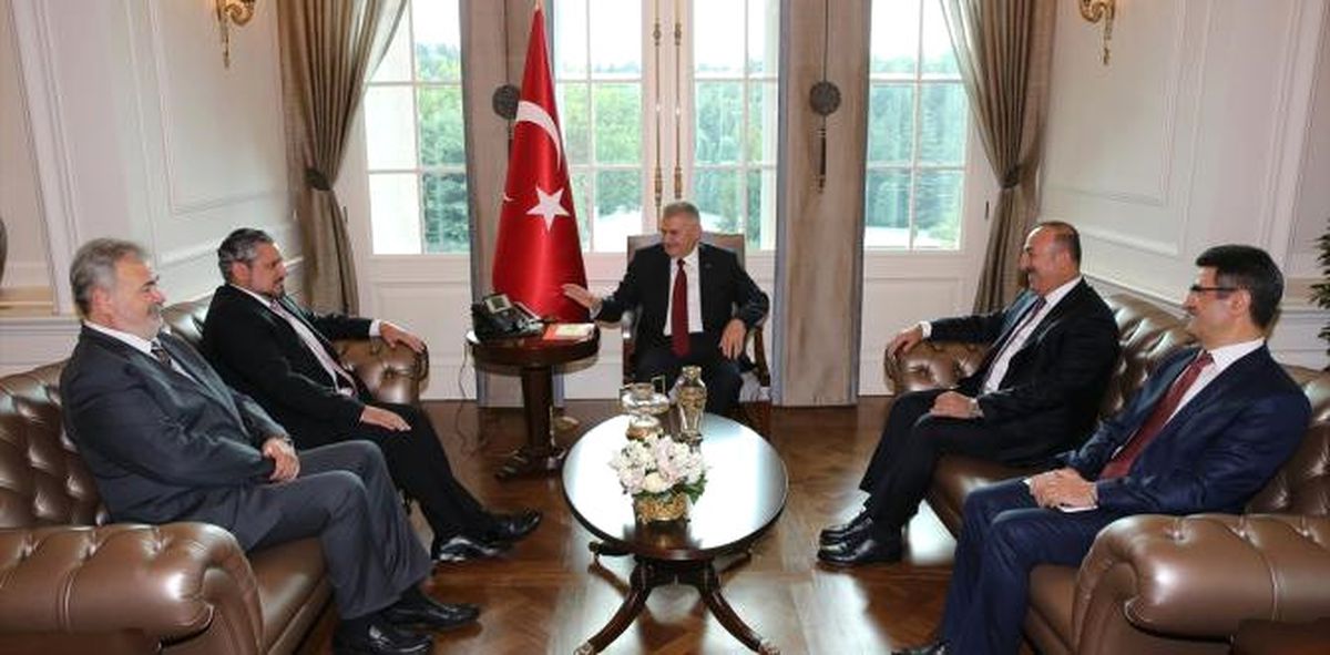 Başbakan Yıldırım, Moldova Başbakan Yardımcısını Kabul Etti
