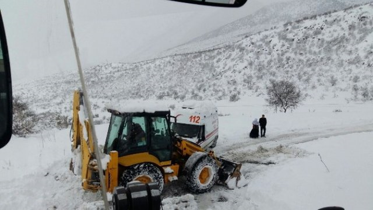Bingöl, Tunceli ve Siirt\'te Kar Esareti Sürüyor (4)