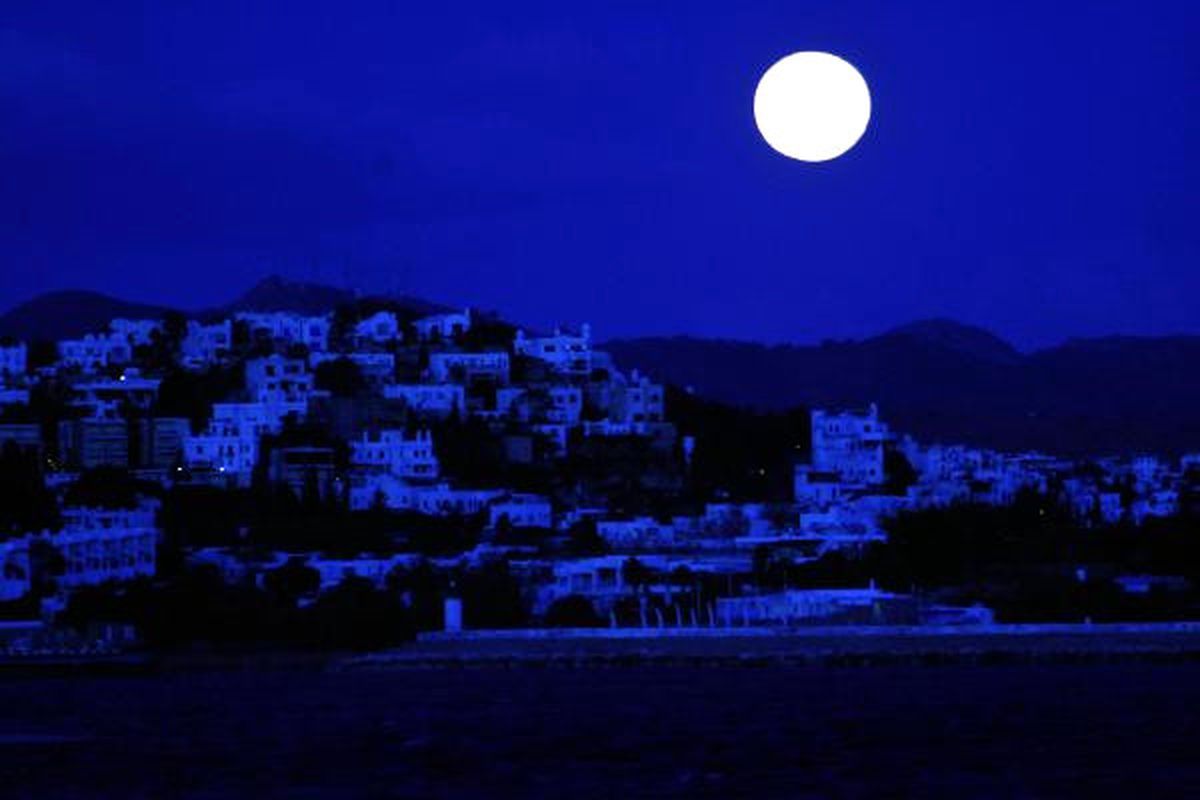 Bodrum\'da Tablo Gibi Sabah Manzarası
