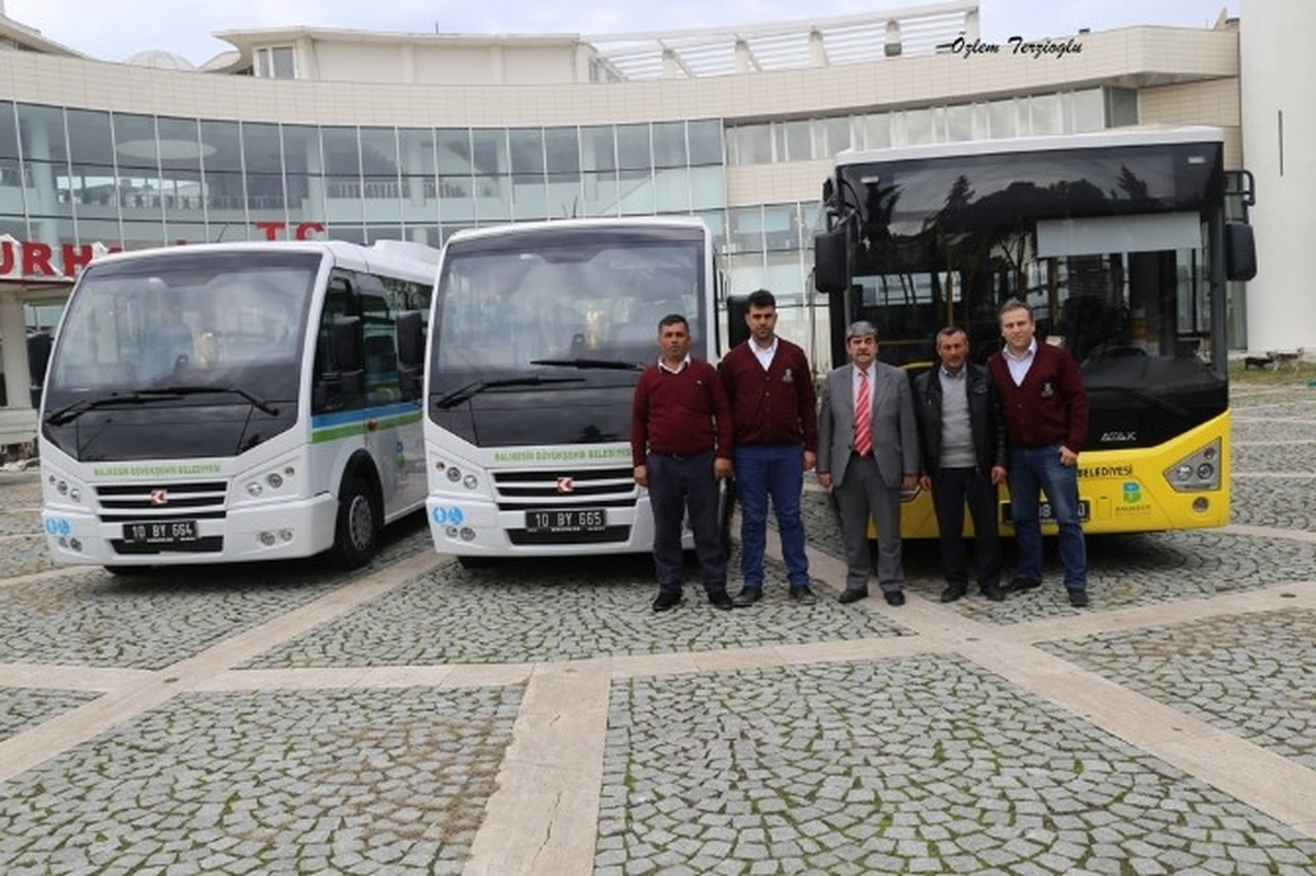 Burhaniye\' de Yeni Araçlar Hizmete Girdi