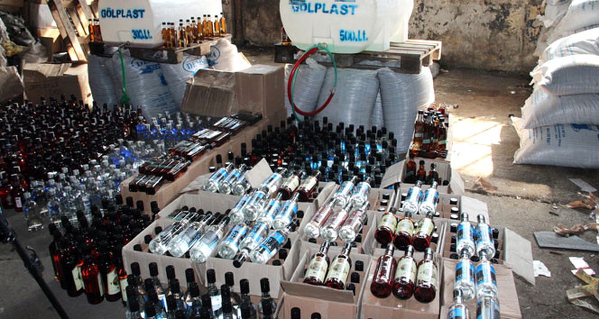Bursa\'da 197 Şişe Kaçak İçki Ele Geçirildi