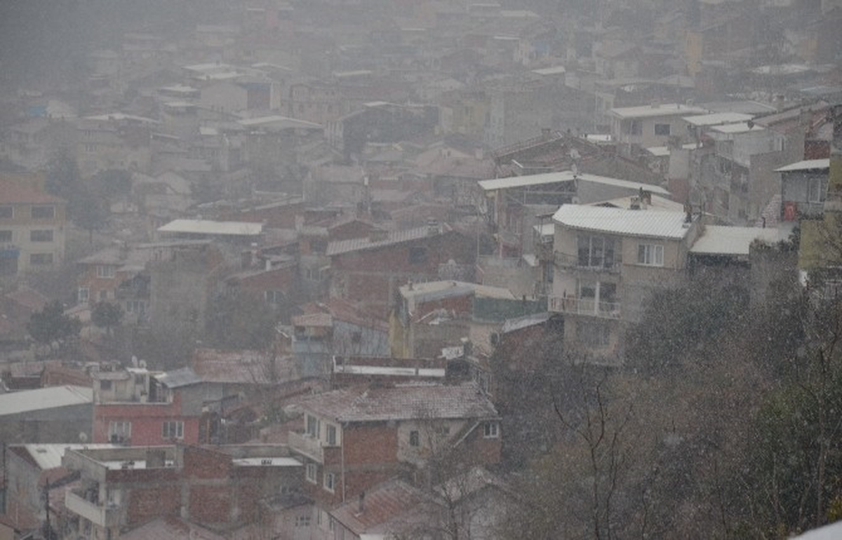 Bursa\'da Yoğun Kar Yağışı