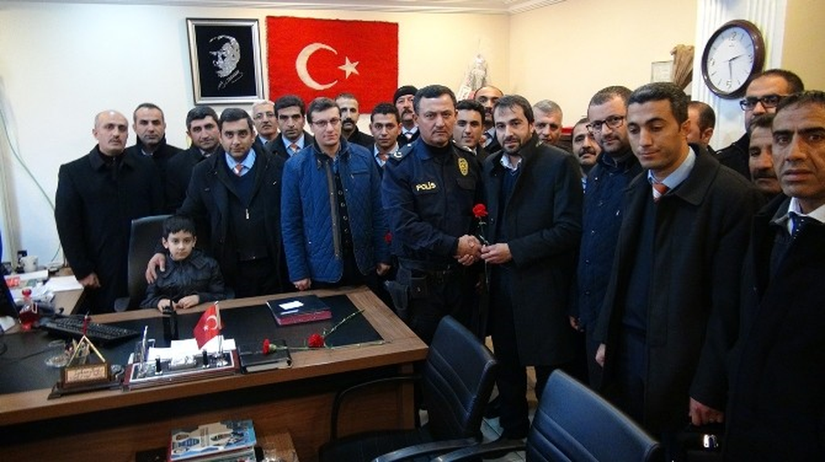 Çevik Kuvvet\'e Destek Ziyareti