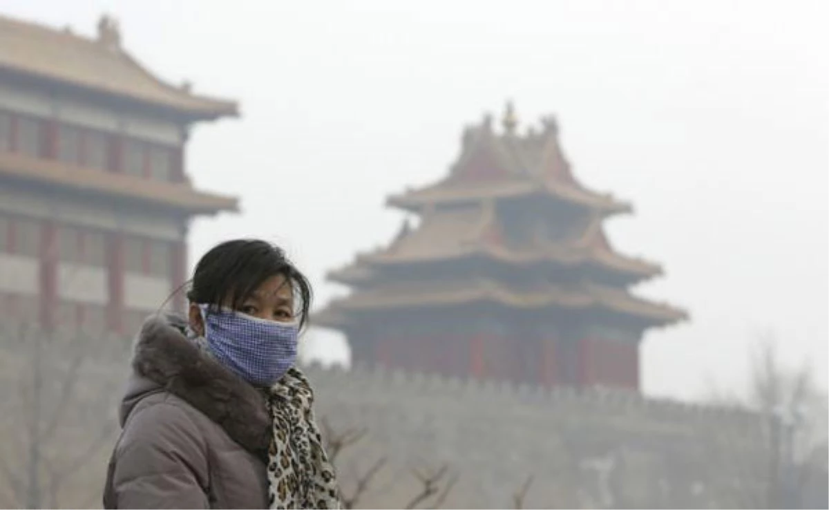 Çin\'de Hava Kirliliğinde Kırmızı Alarm