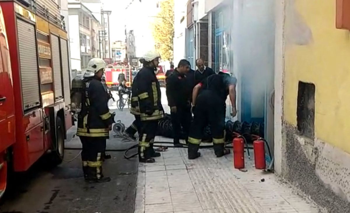 Çorum\'da Yangın