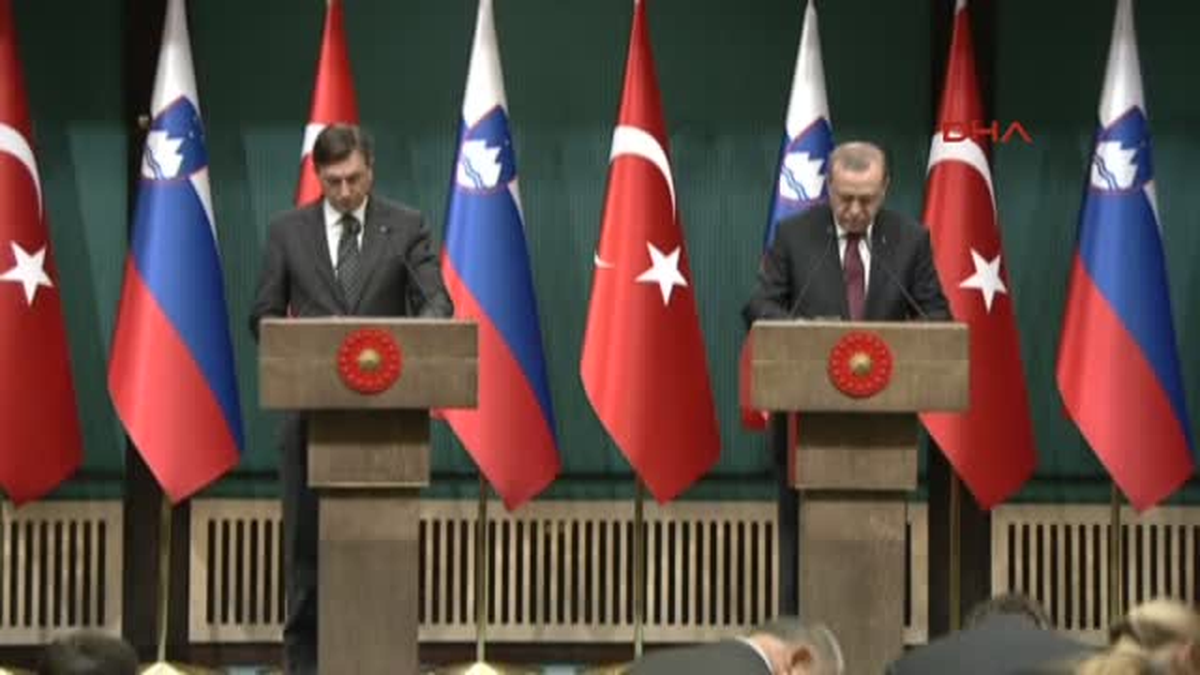 Cumhurbaşkanı Erdoğan, Slovenya Cumhurbaşkanı Pahor Ile Ortak Basın Toplantısı Düzenledi 1