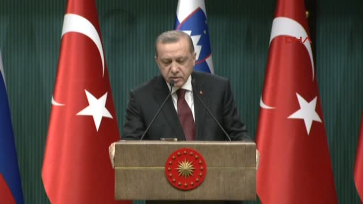 Cumhurbaşkanı Erdoğan, Slovenya Cumhurbaşkanı Pahor Ile Ortak Basın Toplantısı Düzenledi 2