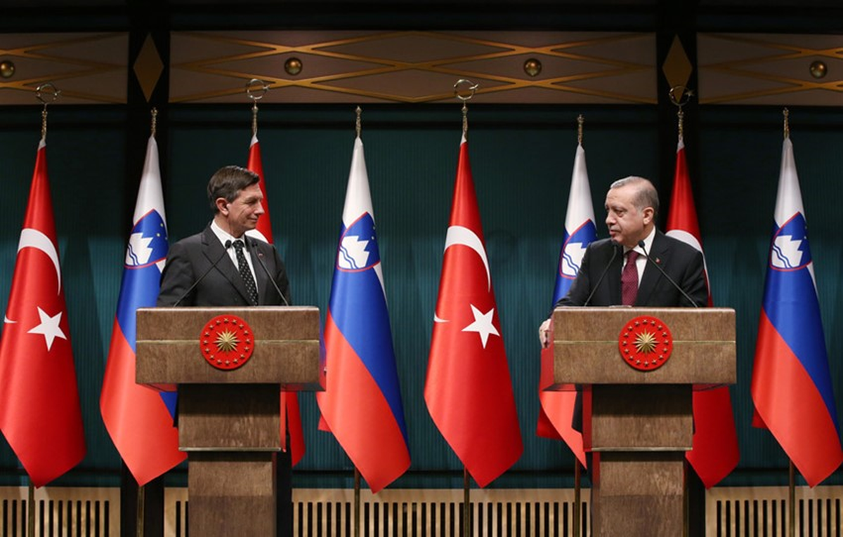 Cumhurbaşkanı Erdoğan ve Slovenya Cumhurbaşkanı Pahor\'dan Ortak Basın Açıklaması