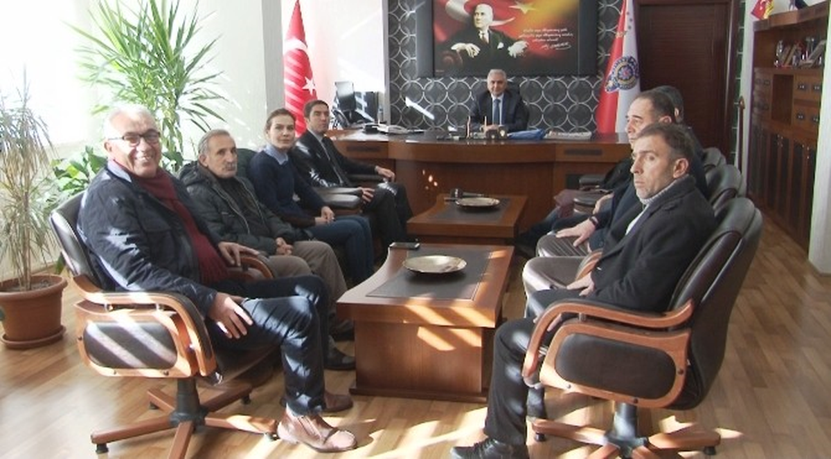 Enver Kiraz\'dan Emniyete Başsağlığı Ziyareti