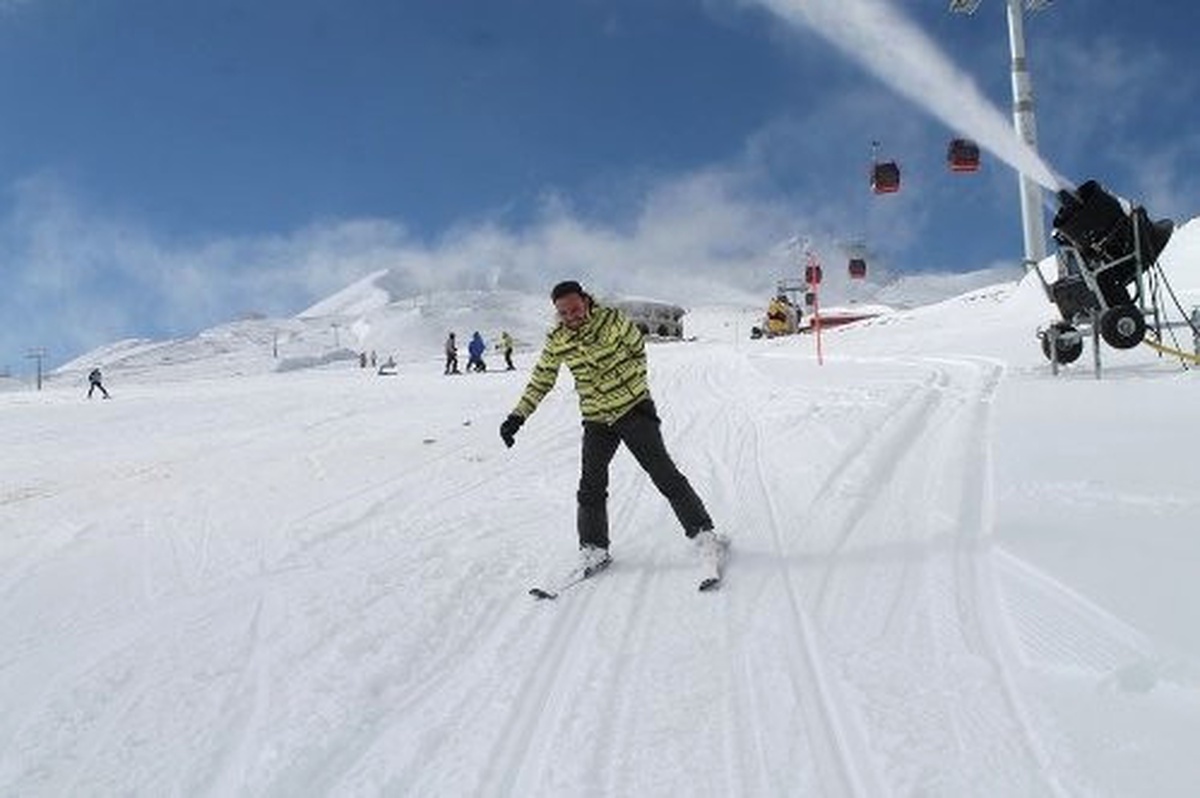 Erciyes\'te Kayak Okulu