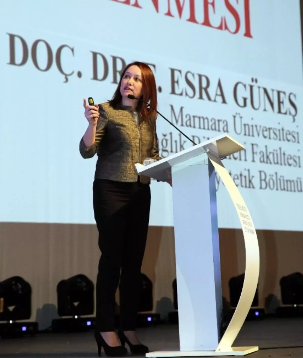 Gaün\'de Fiziksel Uygunluk Karnesi Eğitimi" Konferansı Verildi