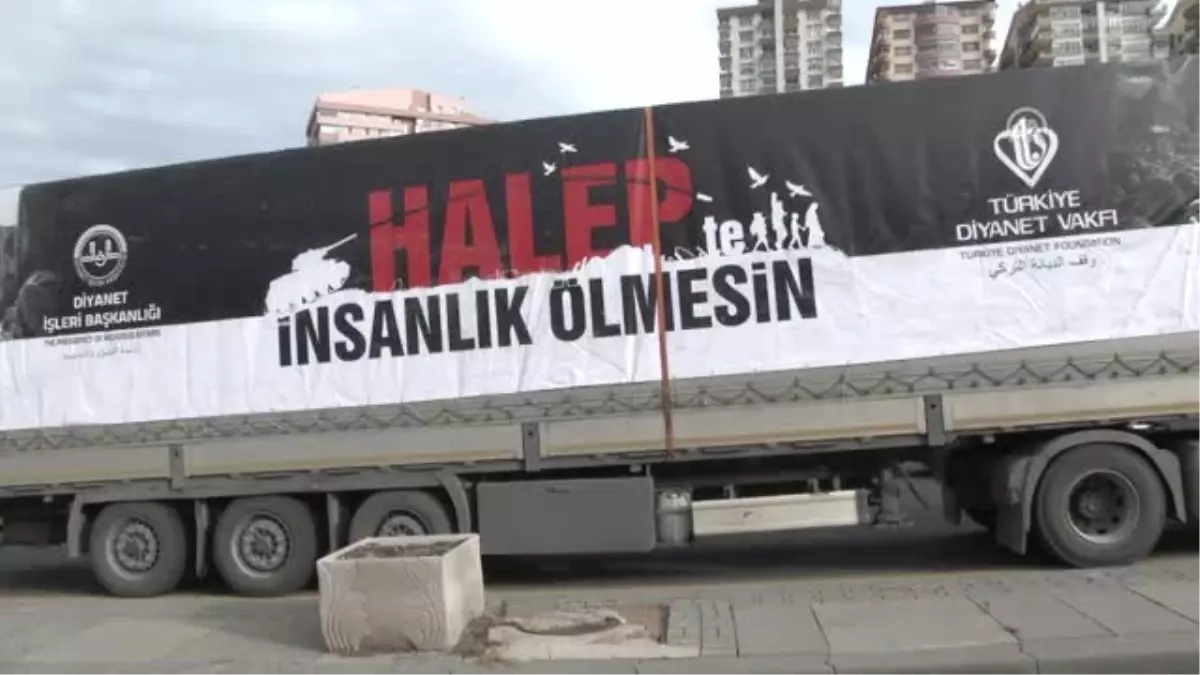 Halep\'e Yol Açın" Kampanyası