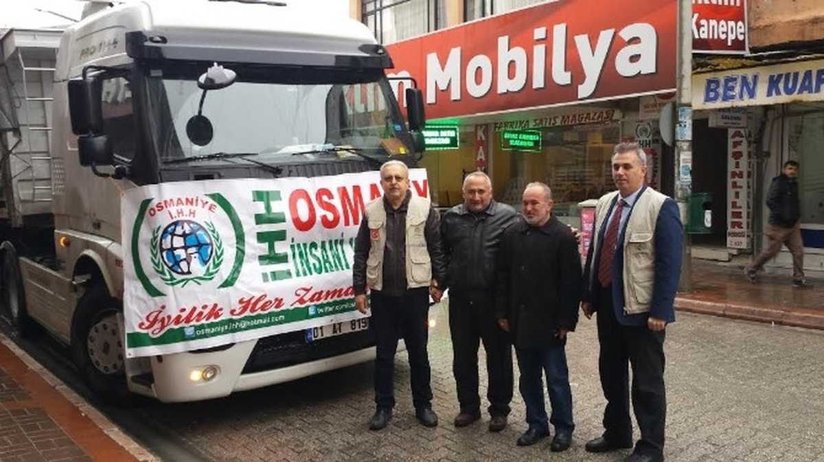 İhh\'dan Halep\'e 25 Ton Un