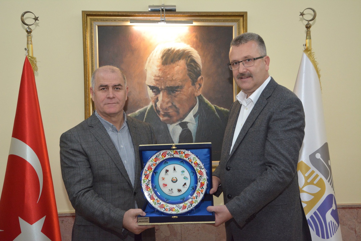Kafkasyalılardan Belediye Başkanı Ali Özkan\'a Ziyaret