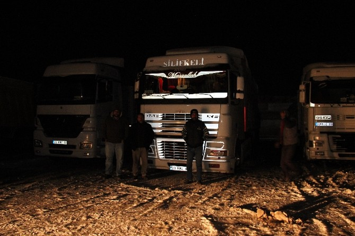 Karaman-Mersin Karayolunda Ulaşım Güçlükle Sağlanıyor