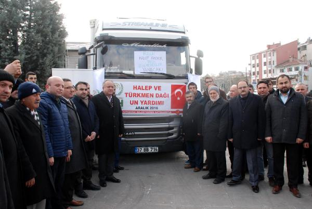 Kastamonu\'dan Halep\'e 500 Çuval Un