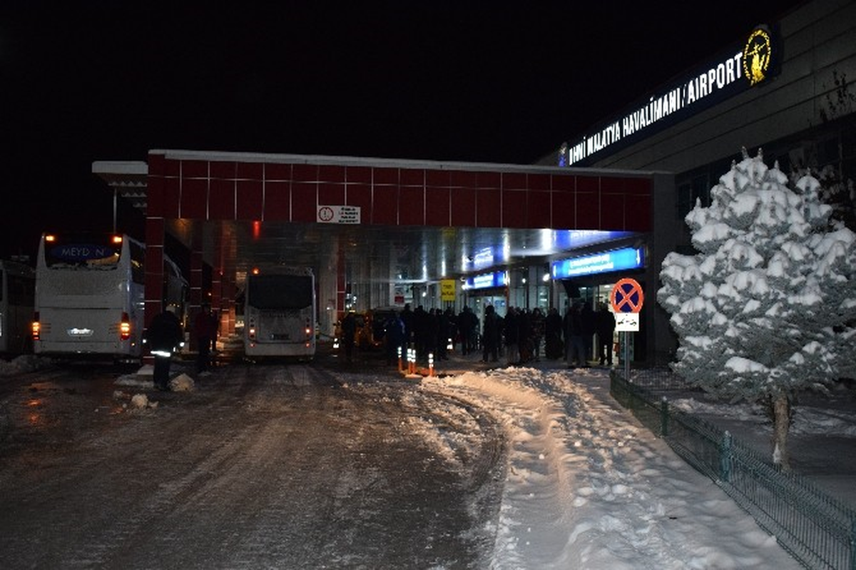 Malatya Uçağı İniş Yapamadı