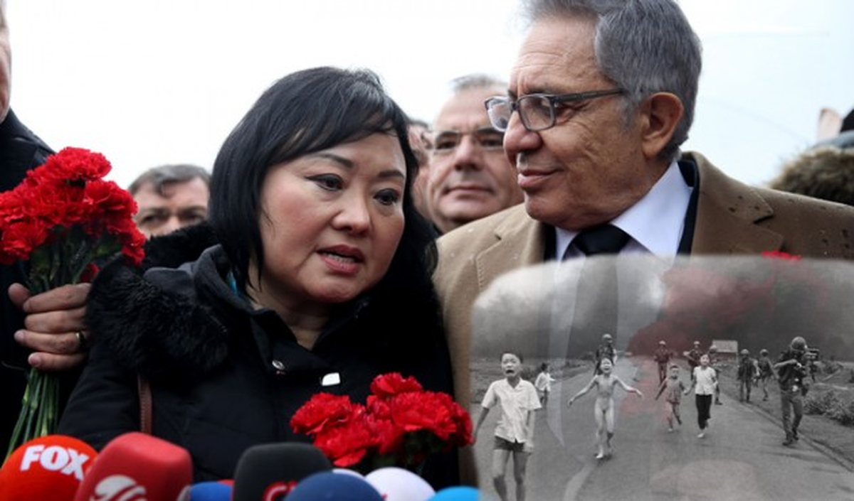 Napalm Kız" Şehitler Tepesi\'nde
